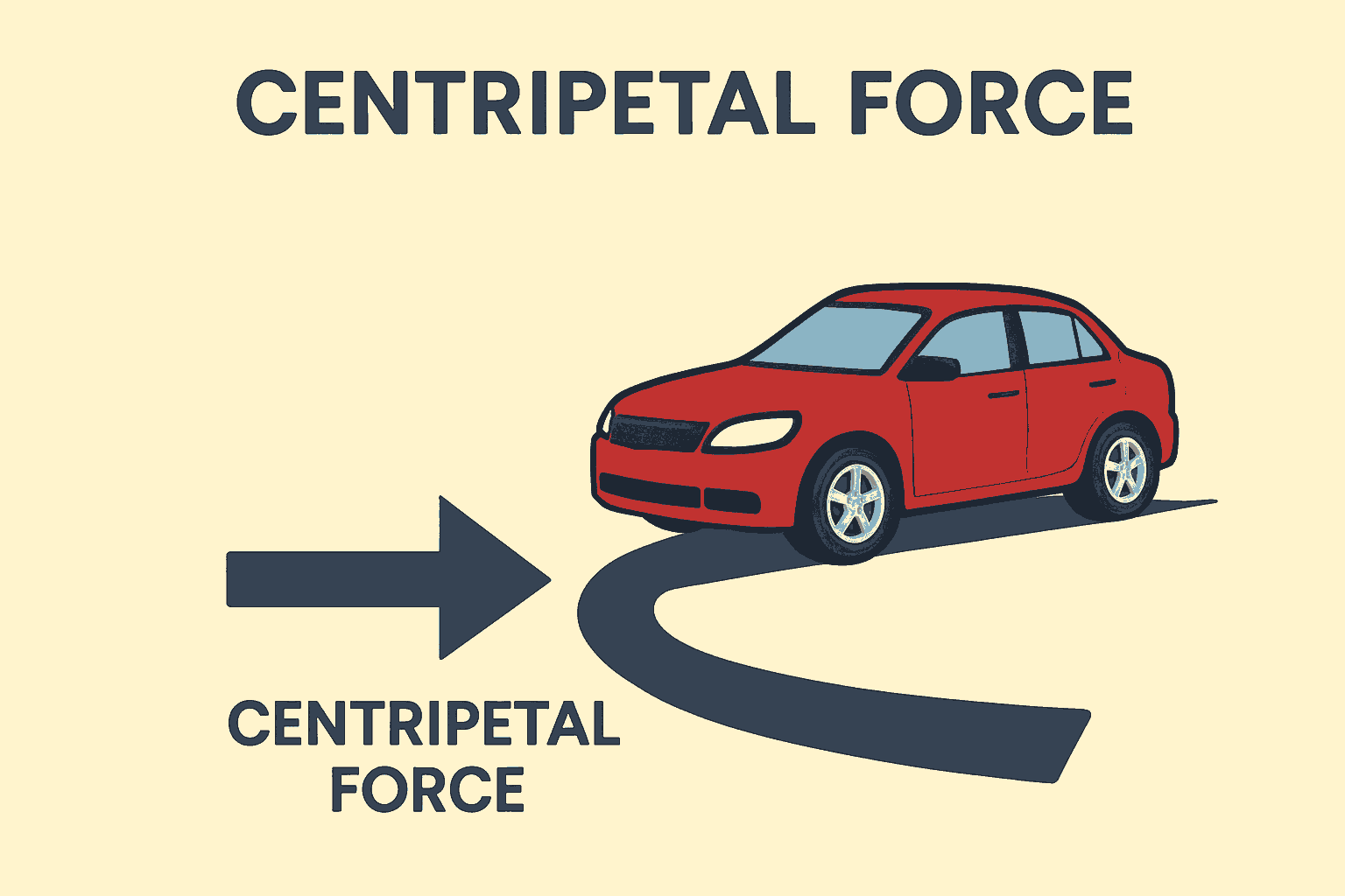 centripetal force and centrifugal force difference